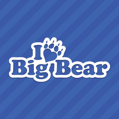 I Love Big Bear California CA Vinyl Decal Sticker