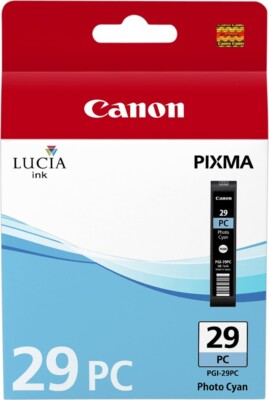Original Canon Ink Cartridge PGI-29PC 4876B001 Photocyan for Pixma Pro 1