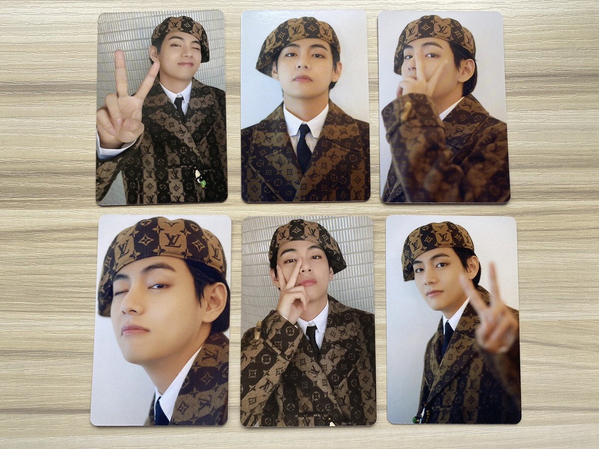 BTS V DICON PHOTOCARD 101 Official Taehyung Photo card Set Louis Vuitton