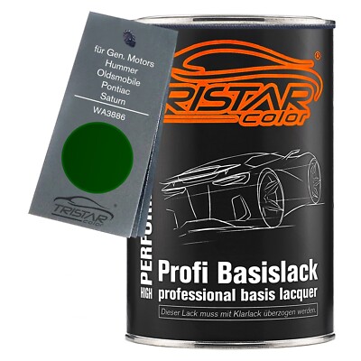 Autolack Dose für GM Hummer Pontiac Saturn WA3886 Fathom Green Metallic 1,0L