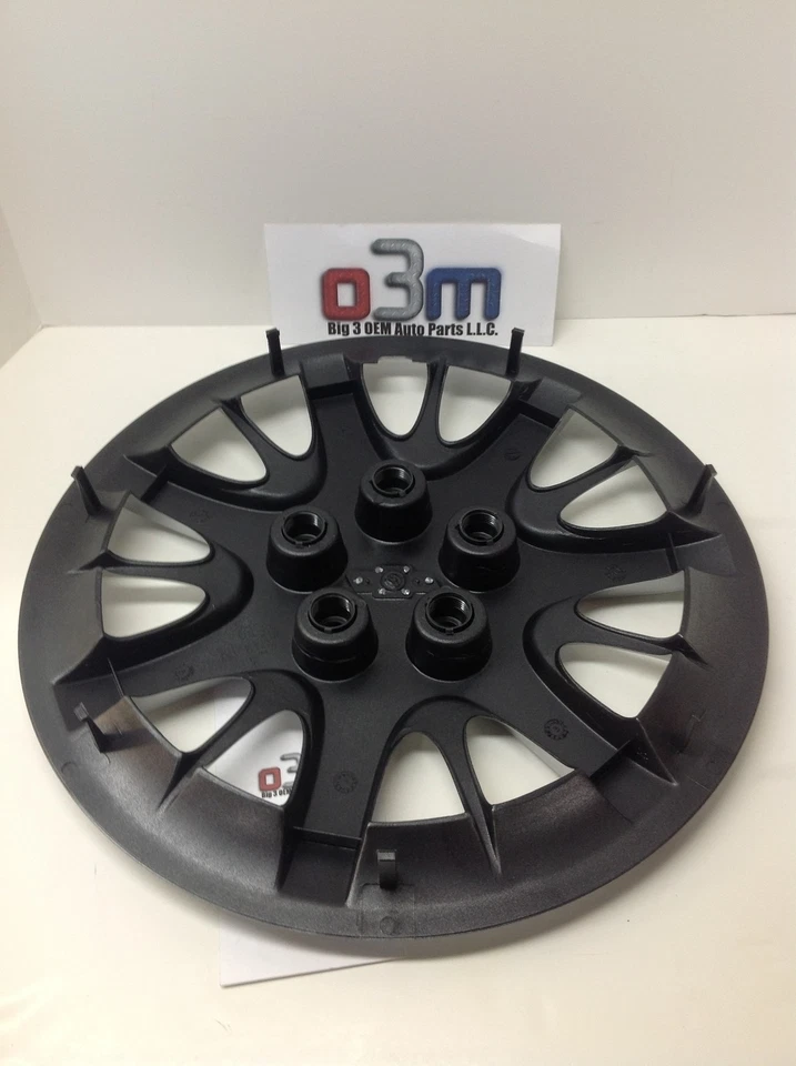 Chevrolet Impala Lumina Monte Carlo Bolt On Silver Steel Wheel HUB CAP new OEM - Image 2 of 3