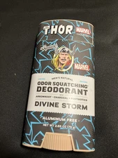 Dr Squatch Divine Storm Marvel Thor Limited Edition Deodorant 2.65 oz.
