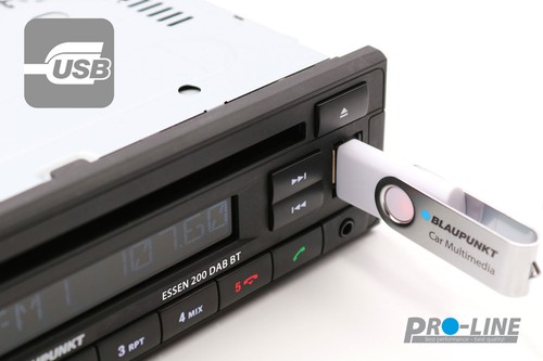 Blaupunkt USB MP3 Bluetooth DAB CD Autoradio für Honda Fit 06-07 nur US-Importe - Bild 6 von 10
