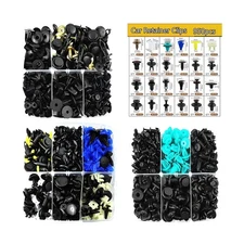 Auto Plastic Fastener Clip Set Push Pins 955Pcs Car Retainer Clip Bumper Clips
