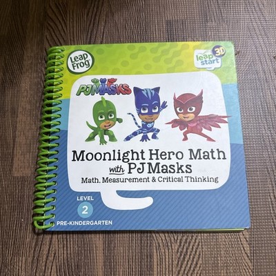 LeapFrog Leap Start 3D Pre-Kindergarten Book   PJ MASKS MOONLIGHT HERO MATH