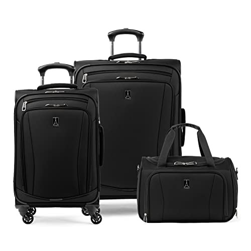 Set, Travelpro Runway 3 Piece Luggage Set Black