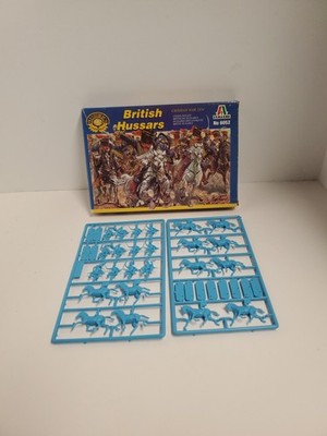ITALERI  1/72  BRITISH HUSSARS CRIMEAN WAR 1854 #6052 New Opened Box