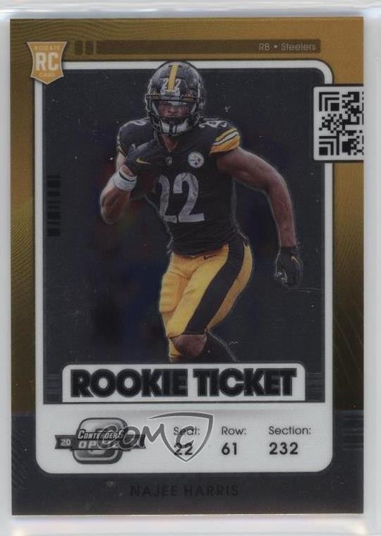 2021 Panini Contenders Optic Rookie Ticket Najee Harris #84 1u6