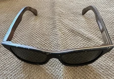 Shwood “We Are The South” Brand Wooden Polarized Sunglasses Black/Brown USA