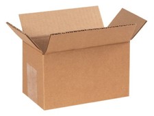 Secure Seal   7x4x4 Inches Pack of 25 Corrugated Cardboard Packing Shipping Mail