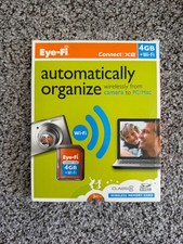 Eye-Fi Connect X2 Wireless Caricamento Foto e Video 4GB + Wi-Fi - NUOVO IN SCATOLA SIGILLATA