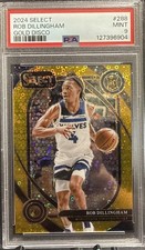 2024-25 Panini Select - Courtside Rob Dillingham Gold Disco 1/10 RC
