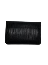 LOUIS VUITTON Pochette Cult Visite Epi PVC Black Men's