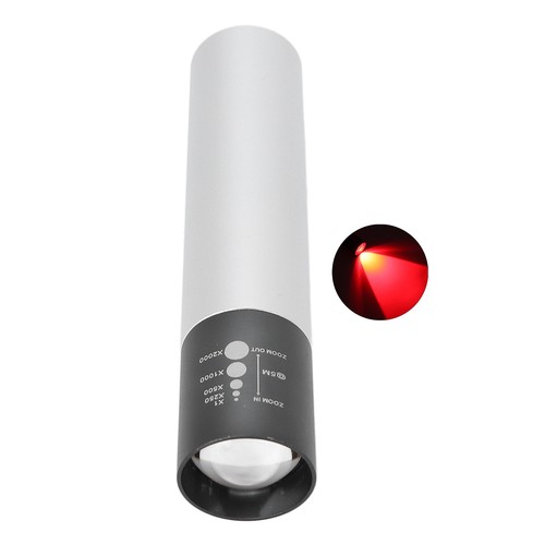 Torcia lampada rossa portatile per aree piccole e concentrate TKUV - Foto 14 di 23