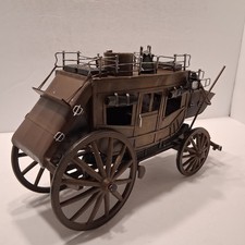 TIN METAL STAGECOACH 13"L X 9' H X 6" W