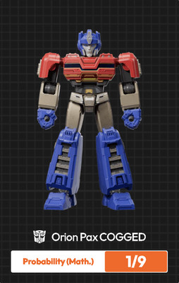 Blokees Transformers Galaxy Version 07 ONE Mini Model Orion Cogged 1/9
