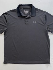 Under Armour Heat Gear Men's The Performance Polo Golf Shirt. Men's XL, EUC 