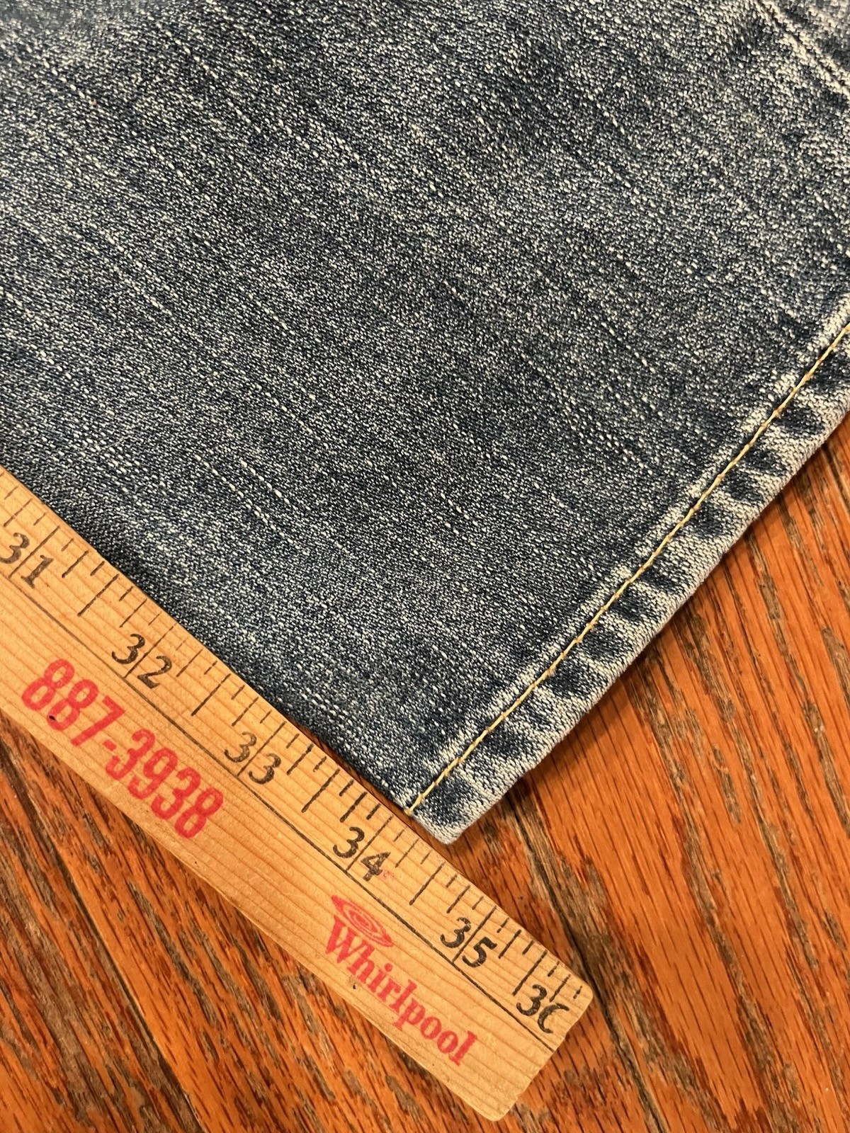 True Religion Jeans Blue Joey Womens Size 32 Bootcut Flared Big Twisted Y2K New thumbnail 8