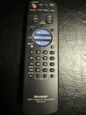SHARP Video Cassette Recorder VCR Remote RRMCG010AJSA NO BATTERIES