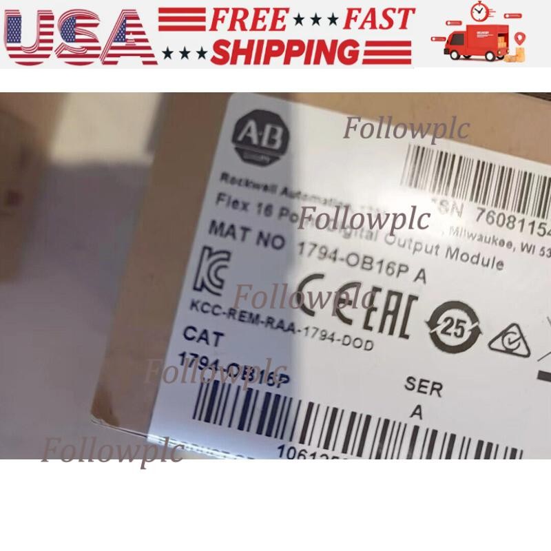 Factory Sealed AB 1794-OB16P SER A Flex 16 Point Digital Output Module 1794OB16P
