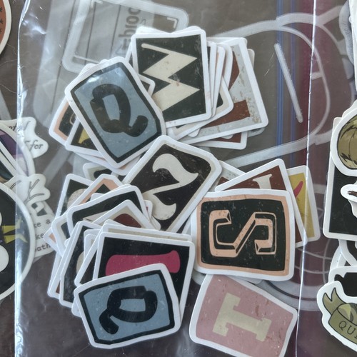 Sticker Lot of mixed Horror, Alphabet & Coraline Stickers - Picture 3 of 4