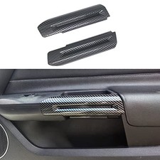 Interior Door Handle Cover Trim Inside Door Handle Cover Carbon Fiber Style