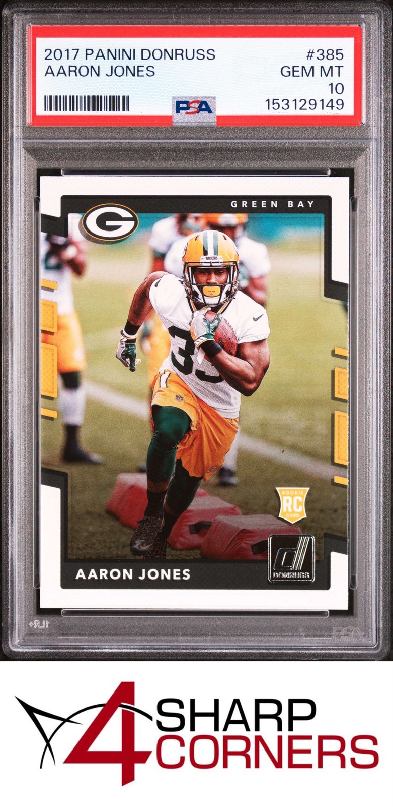 Aaron Jones Panini Donruss #385 Base