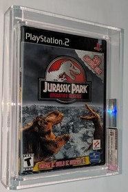 JURASSIC PARK SNES PS2 SEALED GRADED GAMES LOT WATA CGC AFA VGA UV ACRYLIC .99
