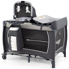 4 in 1 Pack and Play, Portable Nursery Center for Baby Kid Infant, Travel Pla...