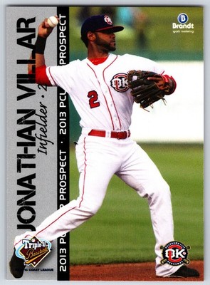 2013 Brandt PCL Top Prospects #20 - Jonathan Villar Oklahoma City RedHawks (NM)