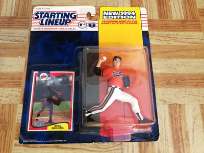 #ad #ad 1994 Starting Lineup Mike Mussina Baltimore Orioles SLU Figure Card Baseball MLB $4.72
