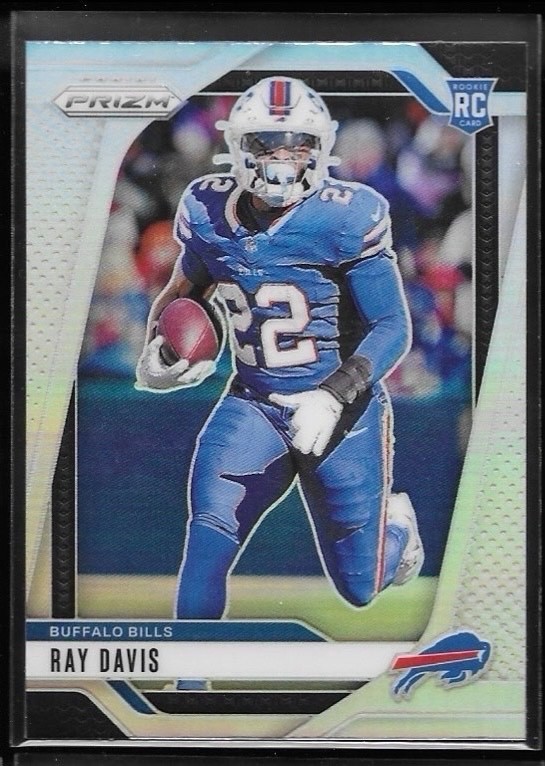 2024 Panini Prizm - Rookies Ray Davis #382 Silver Prizm (RC)