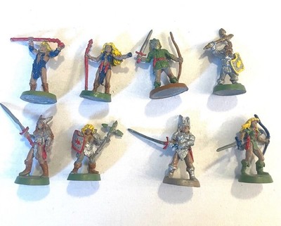 Ral Partha RPG Dungeons and Dragons Miniatures Lot 1980 s (8 Figures)