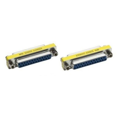 InLine Seriell Adapter 25pol Sub D Bu/Bu