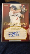 Panini 2013 USA Baseball Champions Stars & Stripes Bryce Brentz Auto RC #BTZ /8…
