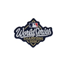 2026 World Series Brewers Champs Patch 2.5 Inch MLB Patch Iron on Sew on