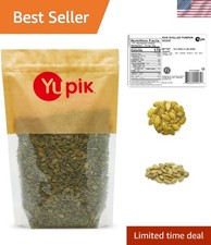 Raw Pumpkin Seeds, No Shell, 1 lb 16 oz, GMO-Free, Gluten-Free, Kosher, Shell... 18.85 per gallon