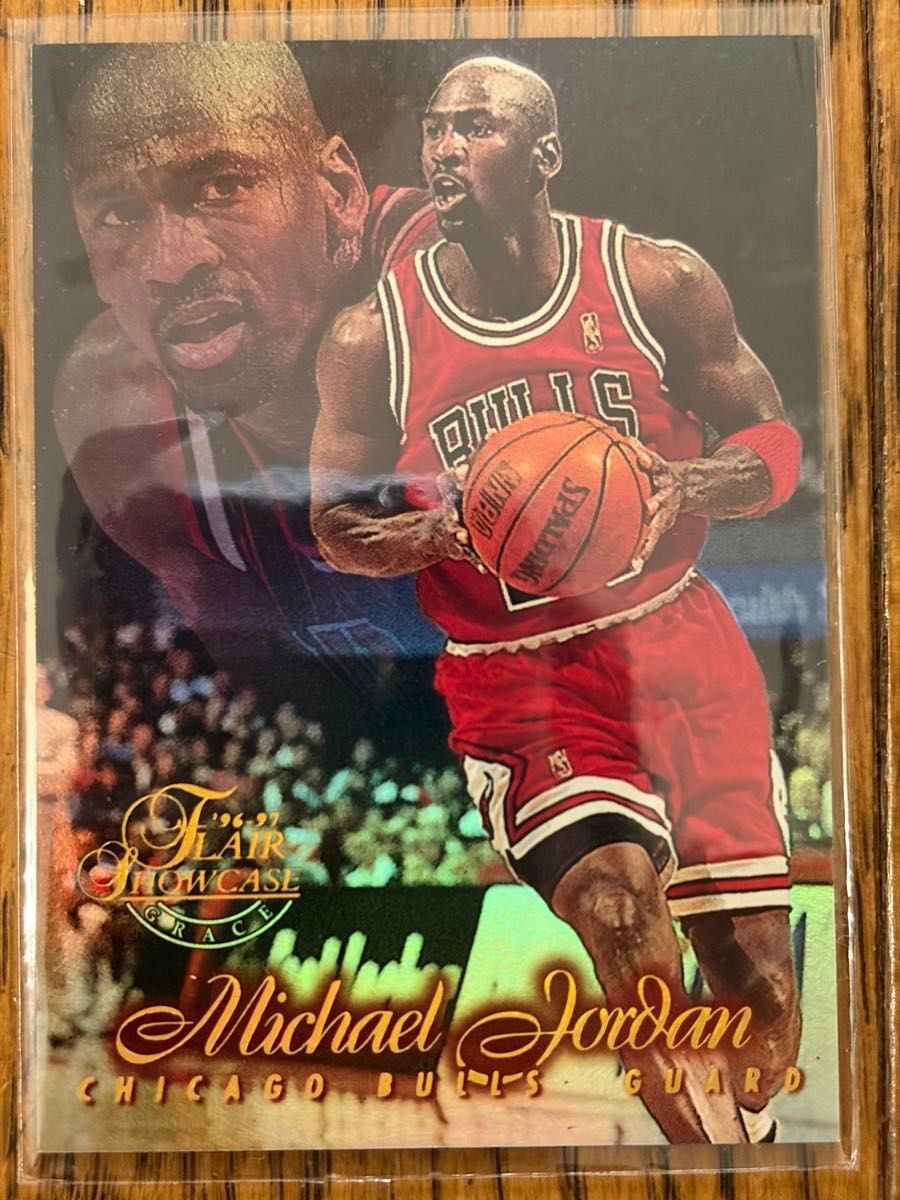 505 1996-97 Flair Showcase Row 1 #23 Michael Jordan