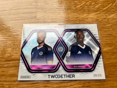 EFL Eternity Panini - Winks + Soumare Two Together - Leicester /25 NO Auto