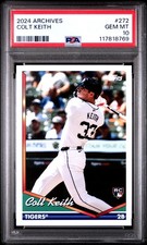 2024 TOPPS ARCHIVES #272 COLT KEITH PSA 10