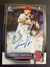Liam Doyle Bowman Chrome 2025 Auto