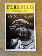 JUNO & THE PAYCOCK Oct 2000 Off-Broadway Playbill! NORBERT LEO BUTZ Jim Norton+!