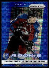 2013-14 Panini Prizm Prizms Blue PULSAR Michael Sgarbossa Colorado Avalanche