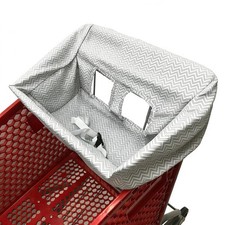 Portable Shopping Cart Cover, High Chair and Grocery Cart Covers for Babies, ...