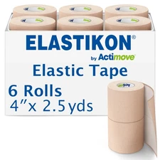 Soft Cotton Elastic Tape, Provides Support for Sprains, Strains, Muscle Injur...