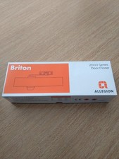Briton 2003 Overhead Door Closer, Size 3, Fire Rated, Silver