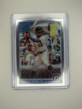 2018 Donruss Optic Rated Rookie Ronald Acuna Jr Atlanta Braves #63 Rookie Card. rookie card picture