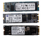 LOT OF 3- Toshiba128GB, Kingston 240GB, & Samsung MZ-NLH480B Mixed Memory Lot