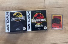Jurassic Park Part 1 & 2 The Chaos Continues Nintendo Gameboy 2-Pack NEW + Card
