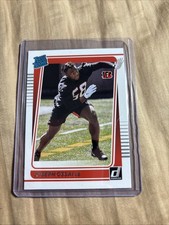 2021 Joseph Ossai Panini Donruss Rated Rookie Card RC #327 Cincinnati Bengals. rookie card picture
